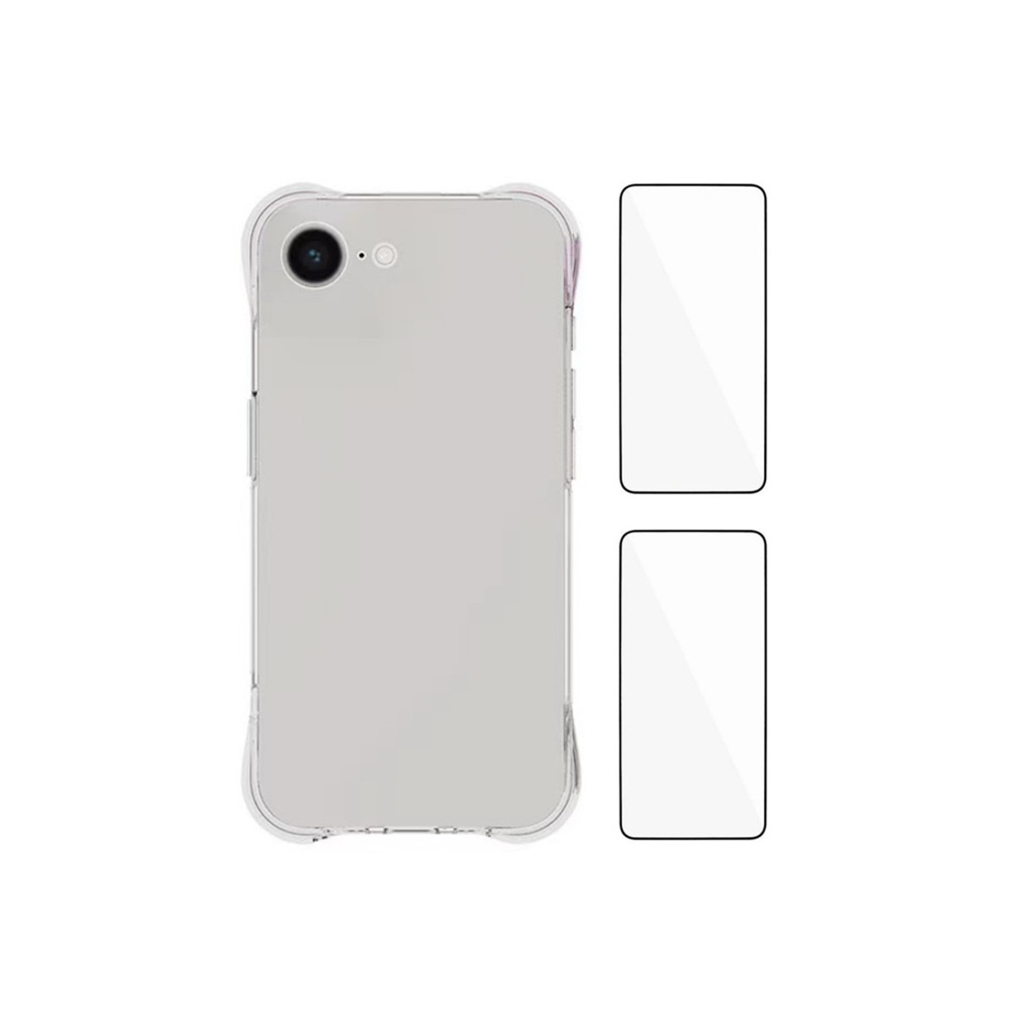 WANLONFENG puhelinkotelo ja näytönsuoja iPhone 17e / 16e -puhelimelle