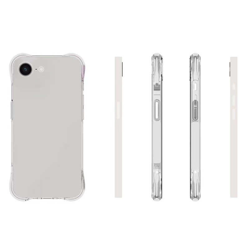 WANLONFENG Phone Case with Screen Protector For iPhone 17e / 16e