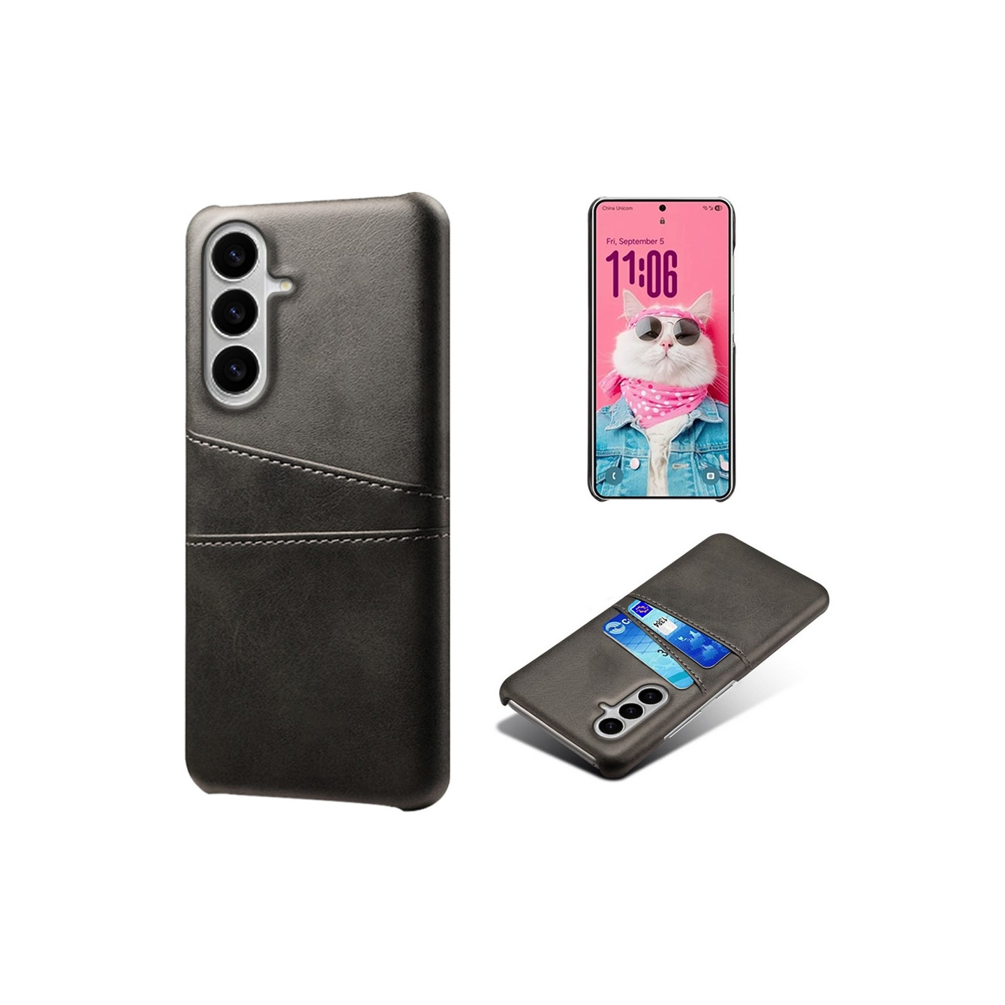 Mobildeksel med doble kortlommer for Samsung Galaxy S26