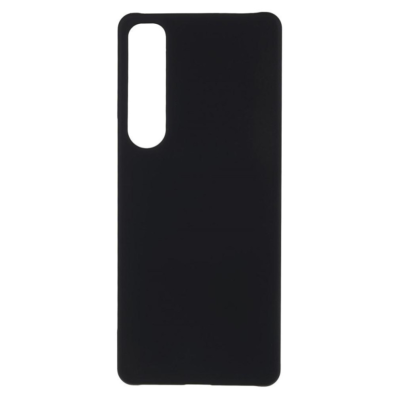 Rubberized Hard Plastic Case for Sony Xperia 1 IV - Black