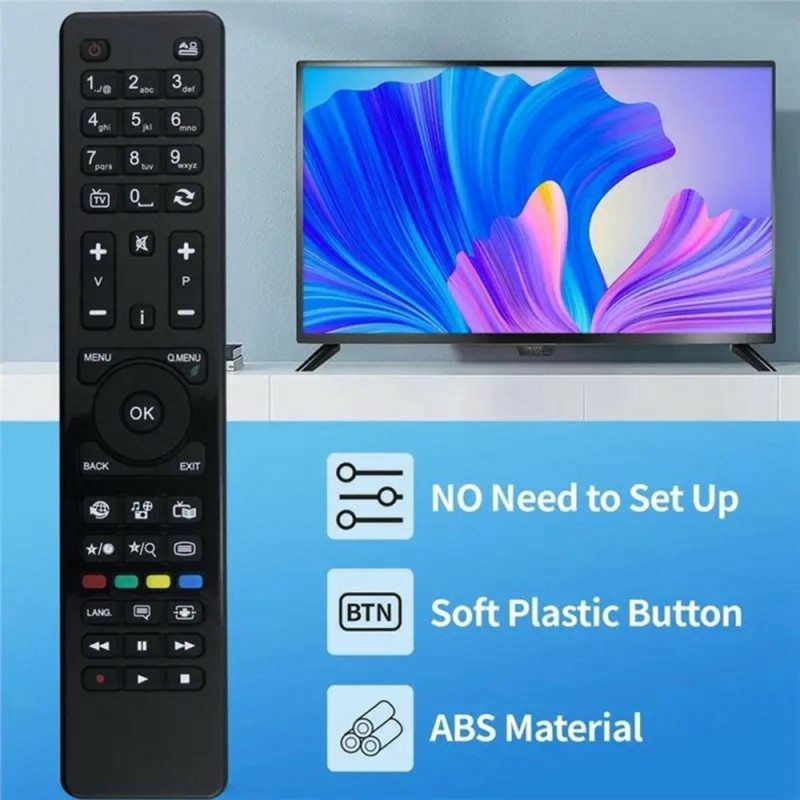 Udskiftning af fjernbetjening til RC4860 til Hitachi TV