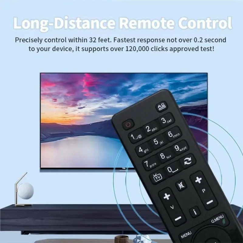 Erstatning av fjernkontroll for RC4860 For Hitachi TV