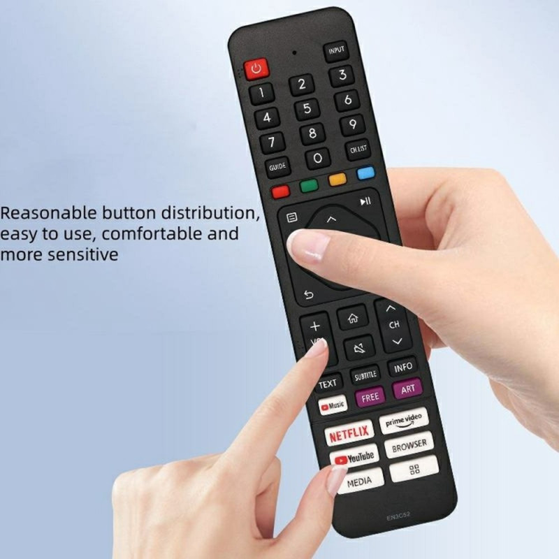 Remote Control Replacement EN3C52 For Hisense TV