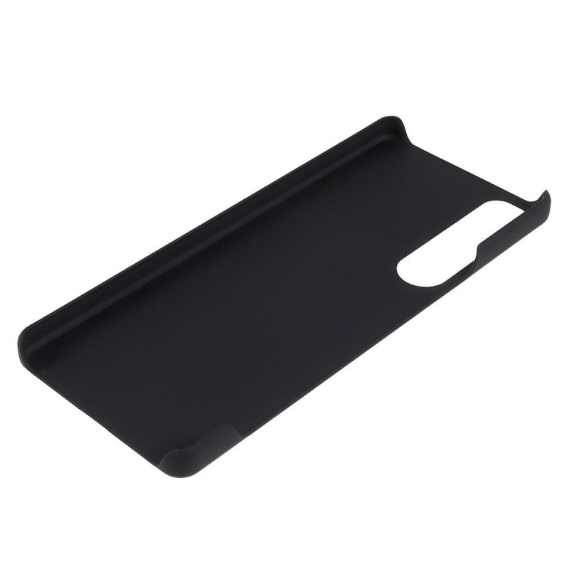 Rubberized Hard Plastic Case for Sony Xperia 1 IV - Black