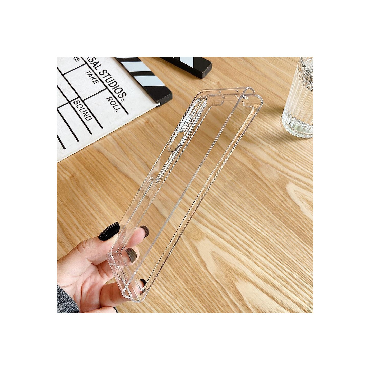 Samsung Galaxy Z Fold 3 5G Transparent Hard PC Case Mobile Phone Cover Shell