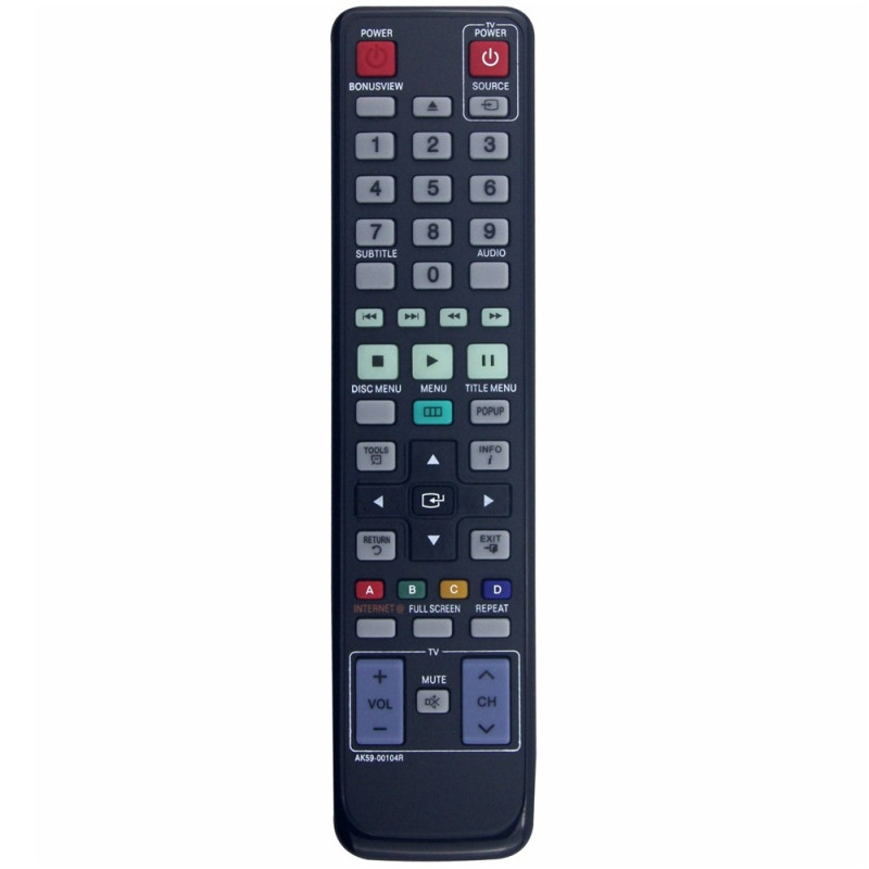 Remote Control Replacement for AK59-00104R For Blu-Ray DVD Player different models
