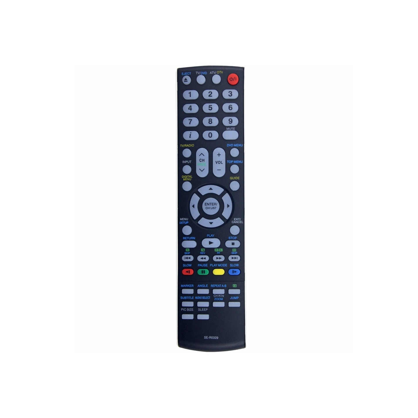 Fjernkontroll erstatning for SE-R0329 for Toshiba DVD-spiller