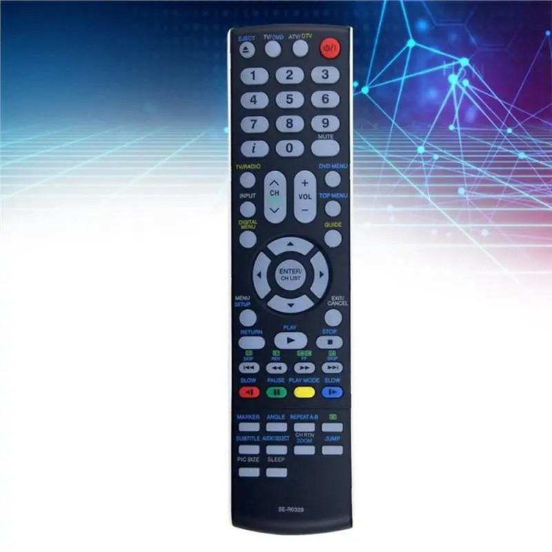 Remote Control Replacement for SE-R0329 For Toshiba DVD Player