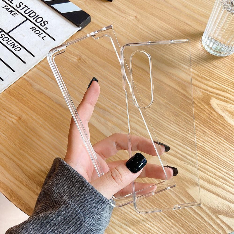 Samsung Galaxy Z Fold 3 5G Gennemsigtig Hård PC - etui Mobiltelefondæksel Skal