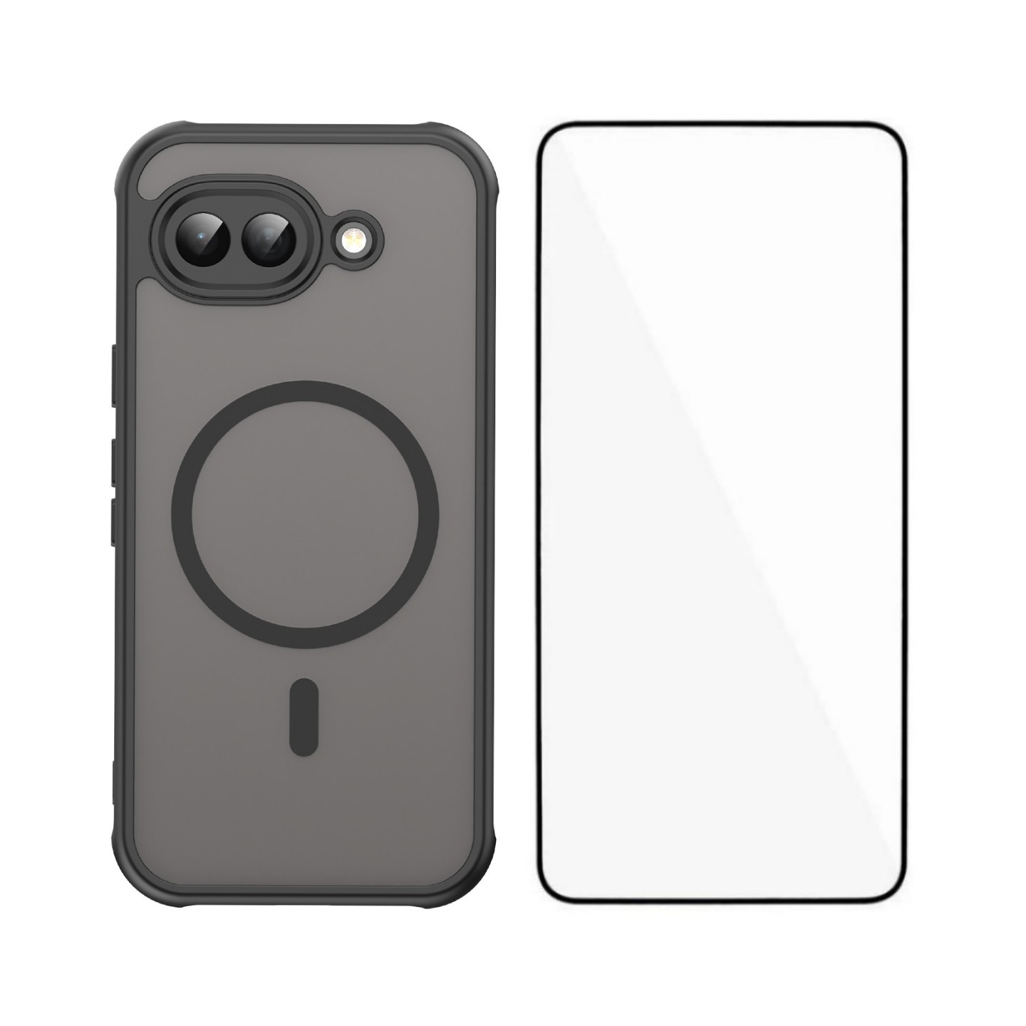 WANLONFENG Magnetic Case with Screen Protector For Google Pixel 10a