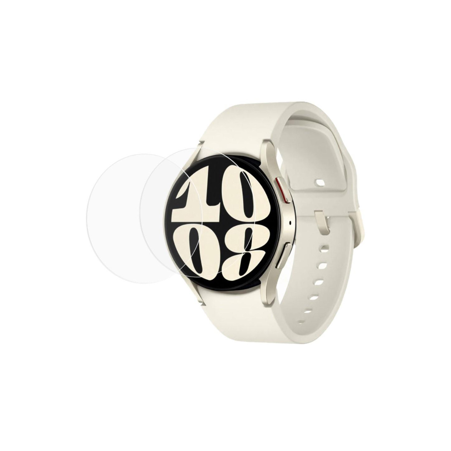 2stk Skjermbeskyttere Ultra Clear til Samsung Galaxy Watch6 43mm