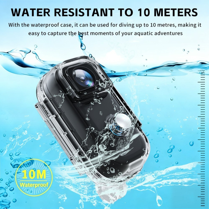Videokamera Actionkamera 4K Wi-Fi HD Vanntett etui Elektronisk stabilisering