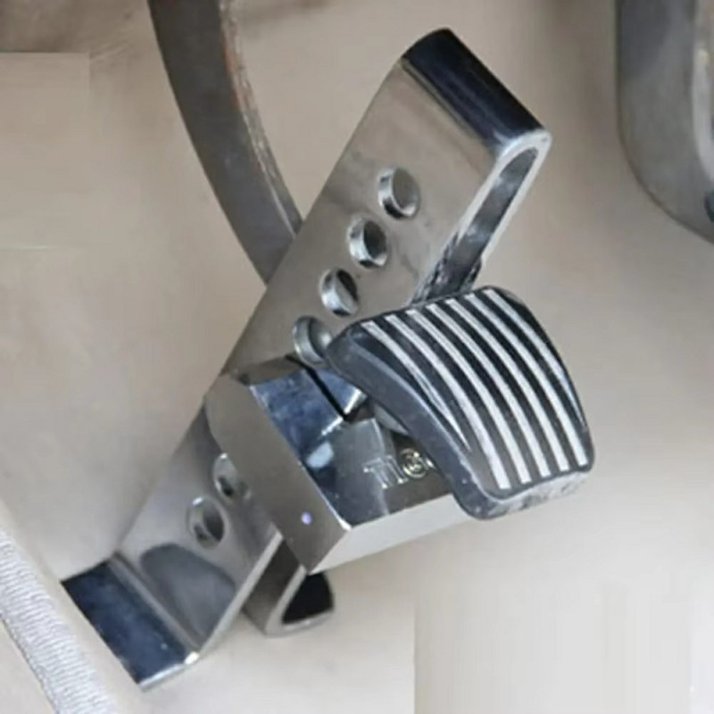 8-hole Pedal-lock steel anti-theft brake clutch safety lock with 3 keys