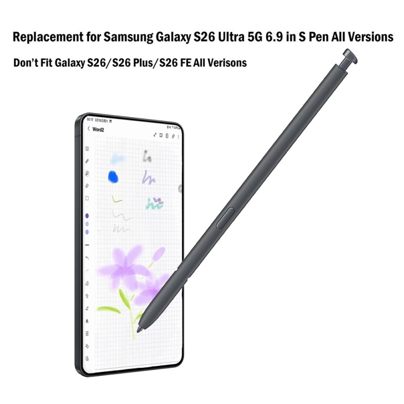 Til Samsung Galaxy S26 Ultra S948 Stylus Touch Pen 5 penspidser