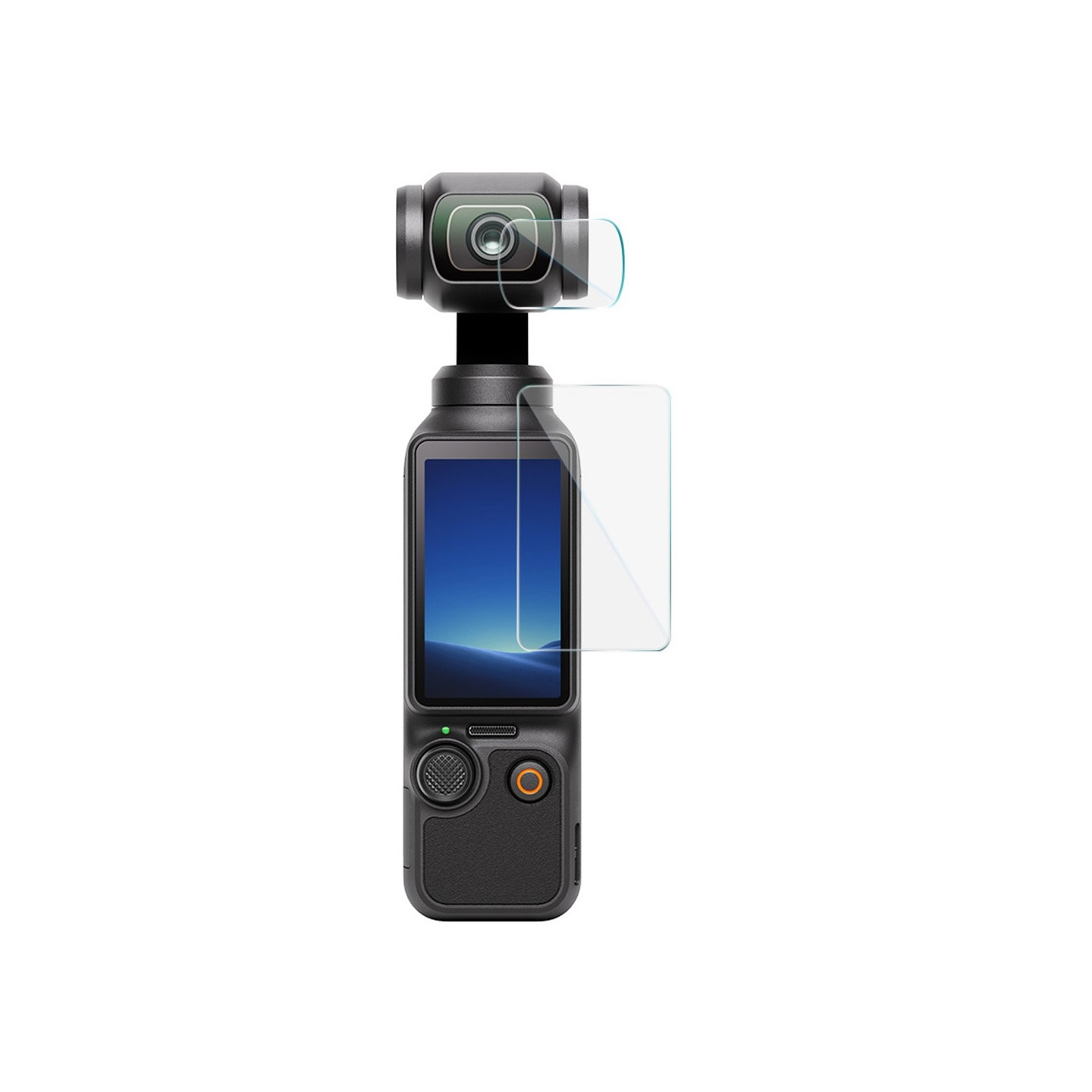 IMAK For DJI Osmo Pocket 4 Herdet Glass Skjermbeskytter + Linsebeskyttelsesfilm Sett
