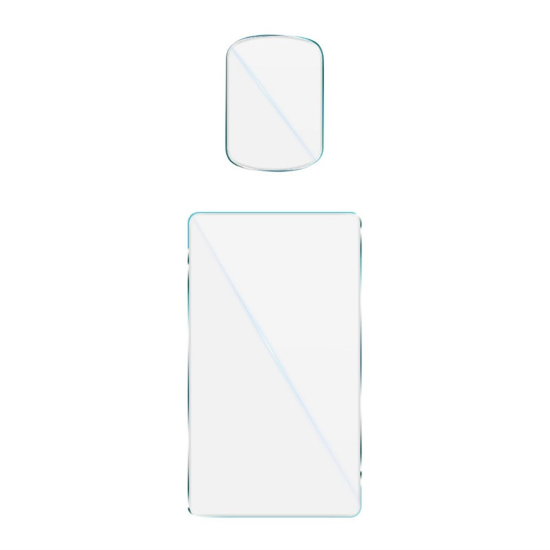 IMAK For DJI Osmo Pocket 4 Tempered Glass Screen Protector + Lens Protection Film Set