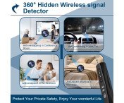 RF-signaldetektor GPS WiFi Tracker Kamera Buggdetektor Anti-spion infraröd skanner