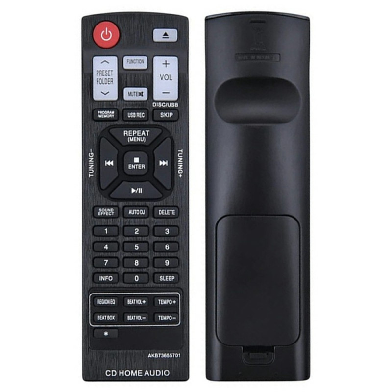 Fjernkontroll Erstatning AKB73655701 for LG hjemmekino forsterker