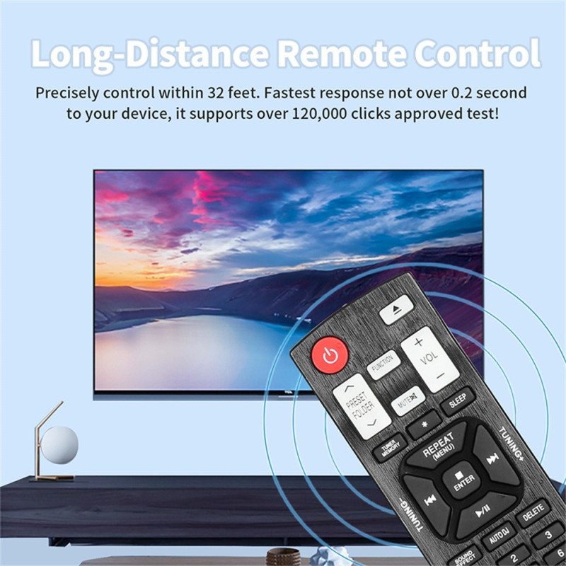 Replacement Remote Control AKB73655739 for LG Home Theater Amplifier