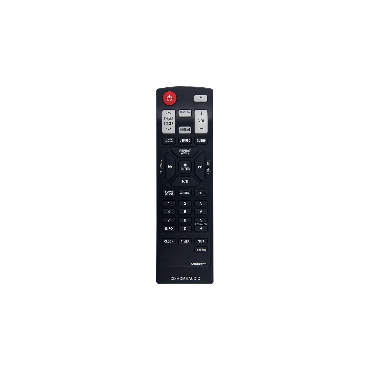 Fjernkontroll Erstatning AKB73655751 for LG hjemmekino forsterker