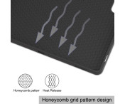 För Samsung Galaxy Tab S10 Ultra Stativfodral Stötsäkert med Pennhållare - Grön