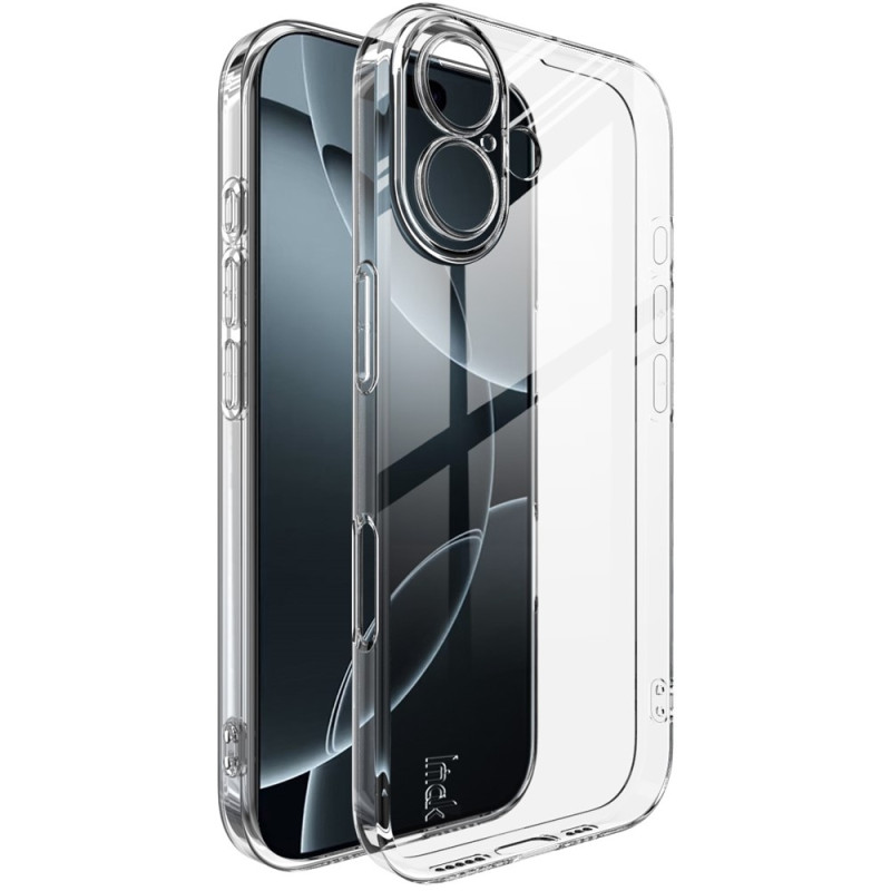 IMAK UX-5 Series Stødsikkert transparent telefoncover til iPhone 17