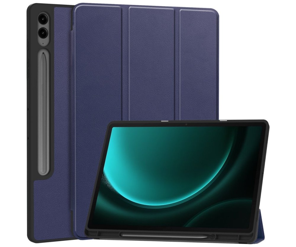 Slim Fit Cover Fodral Till Samsung Galaxy Tab S10+ - MörkBlå