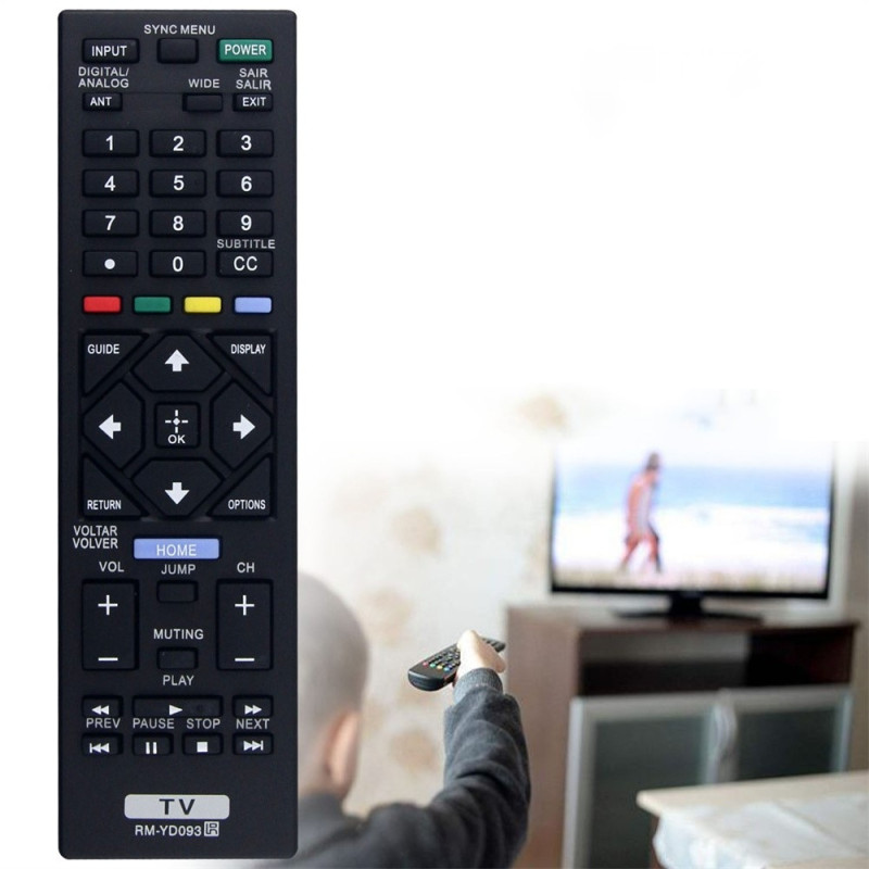 Kaukosäätimen vaihto RM-YD093:lle Sony TV:lle