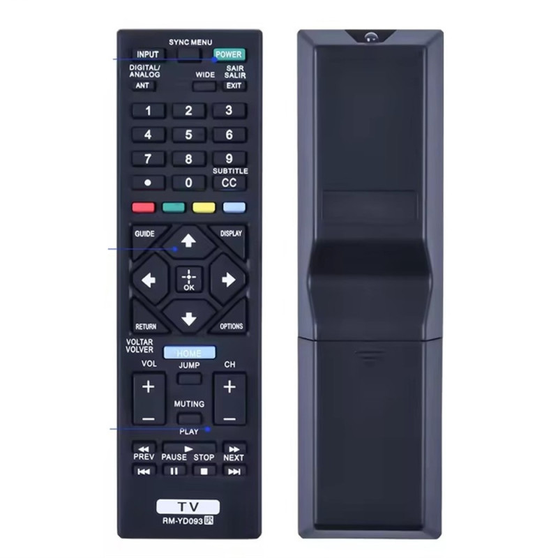 Remote Control Replacement for RM-YD093 For Sony TV