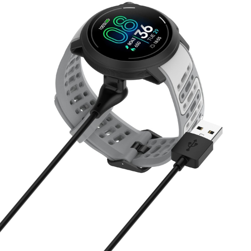 For Coros Pace Pro Smartwatch Charging Cable 1m USB-A Charger