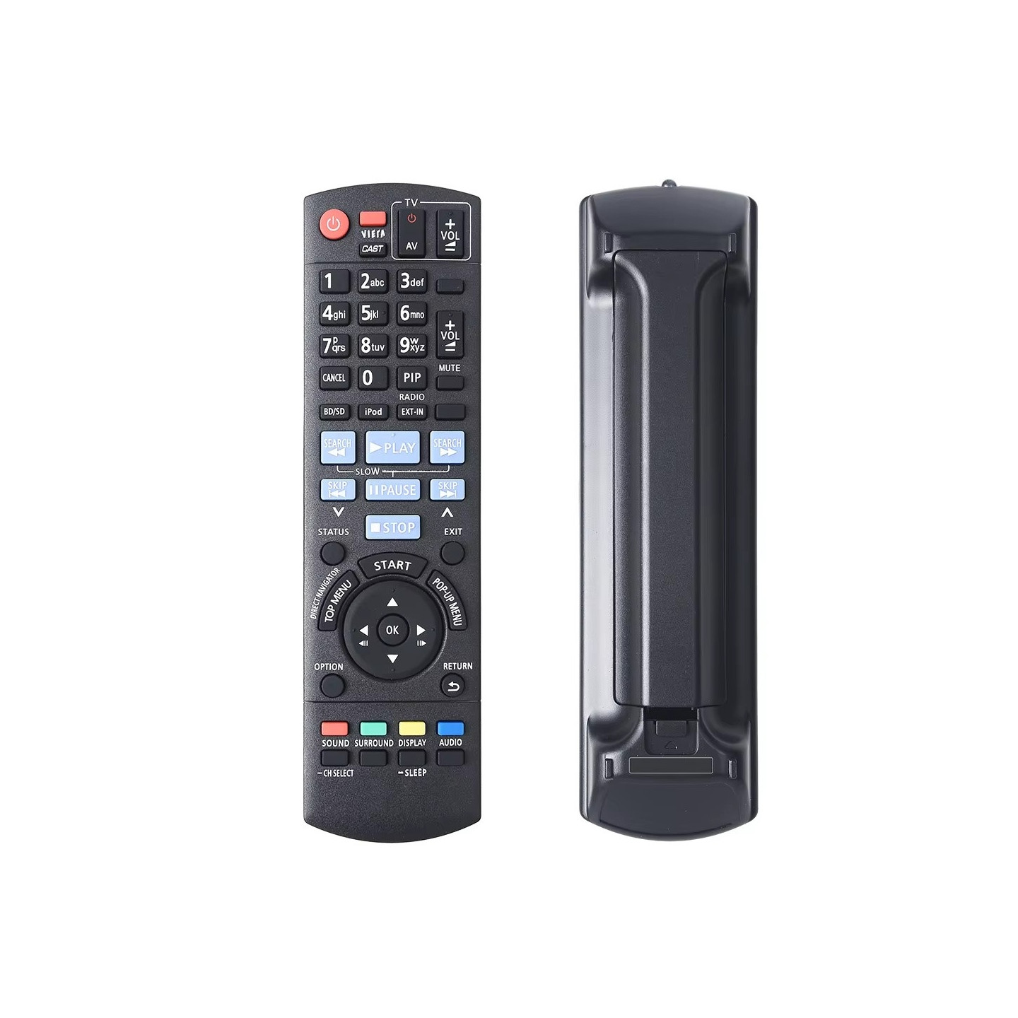 Fjern kontroll utskiftning for N2QAKB000090 for Panasonic Audio Player