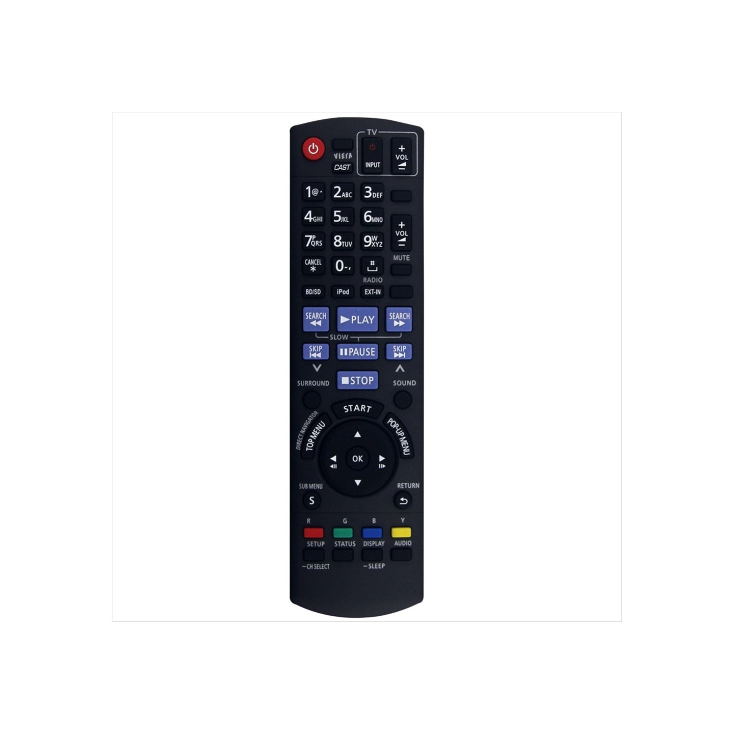 Remote Control Replacement for N2QAKB000072 For Panasonic Audio Player