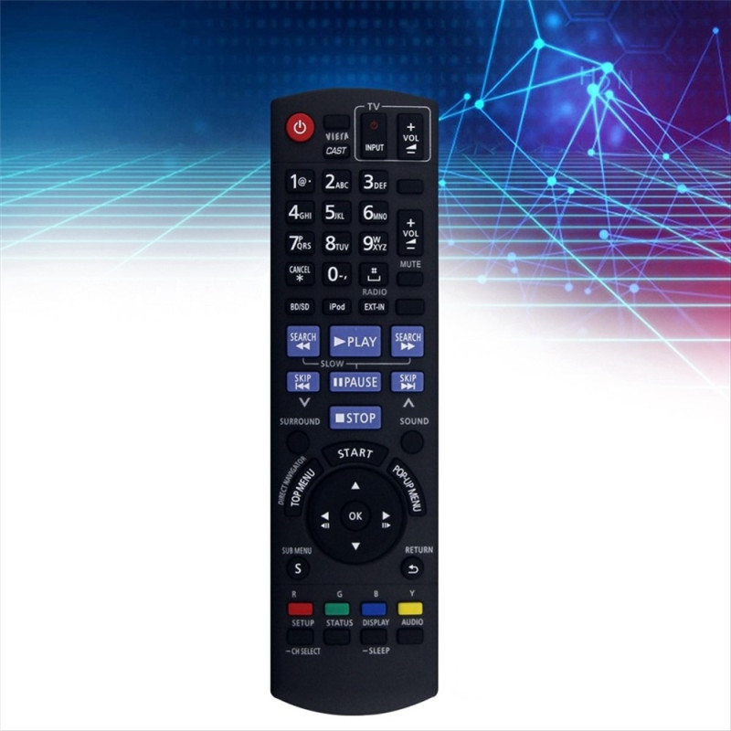 Remote Control Replacement for N2QAKB000072 For Panasonic Audio Player