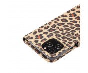 iPhone 12 Pro Max Plånboksfodral Fodral Leopard - Brun