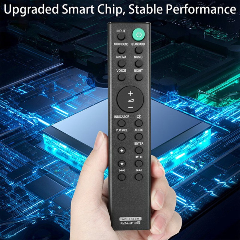 Erstatning fjernkontroll for RMT-AH411U for Sony Soundbar