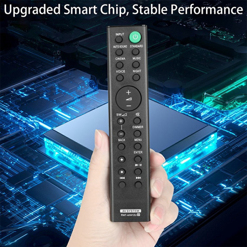 Erstatning fjernkontroll for RMT-AH412U for Sony Soundbar