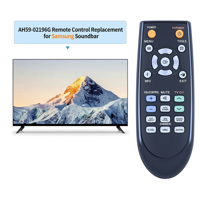 Erstatning fjernkontroll for AH59-02196G for Samsung Soundbar