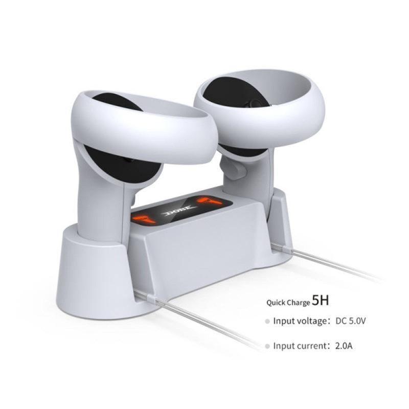 DOBE Charging Station Controller Charger Compatible with Oculus Quest 2 VR