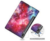 Slim Fit Cover Fodral Till Samsung Galaxy Tab S10+ (S10 Plus) - Space