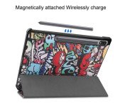 Slim Fit Cover Fodral Till Samsung Galaxy Tab S10+ (S10 Plus) - Graffiti