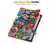 Slim Fit Cover Fodral För OnePlus Pad 2 Auto Wake / Sleep - Graffiti