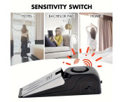 Smart Dörrstoppare 120dB Stöldskyddslarm för Hotell hemmakontor Skydd Trygghet