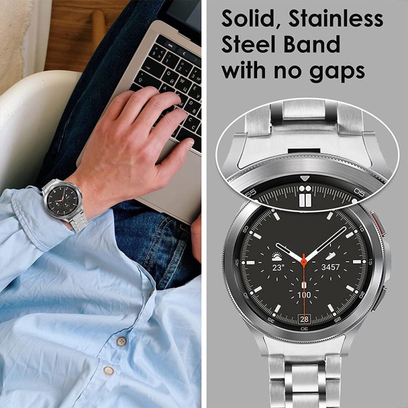 Stropp til Samsung Galaxy Watch6 40 44mm Klassisk 43 47mm Klokke 5 40 44mm Klokke4 40 44mm