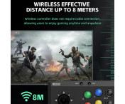 DATA FROG Retro Arcade Game Console Konsol med 2 Joystick Game Gamepad