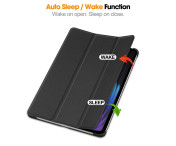 Slim Fit Cover Fodral För Xiaomi Pad 7 Auto Wake / Sleep - Svart