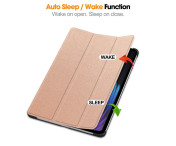 Slim Fit Cover Fodral För Xiaomi Pad 7 Auto Wake / Sleep - Rose Gold