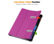Slim Fit Cover Fodral För Xiaomi Pad 7 Auto Wake / Sleep - Lila