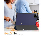 Slim Fit Cover Fodral För Xiaomi Pad 7 Auto Wake / Sleep - MörkBlå