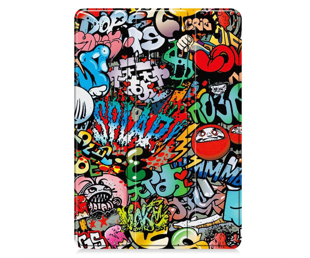 Slim Fit Cover Fodral För Xiaomi Pad 7 Auto Wake / Sleep - Graffiti