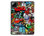 Slim Fit Cover Fodral För Xiaomi Pad 7 Auto Wake / Sleep - Graffiti
